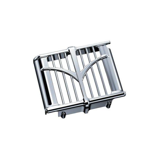 Oil cooler cover chrome