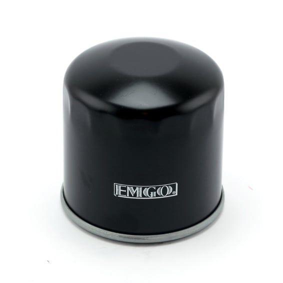 spin on oil filter black
