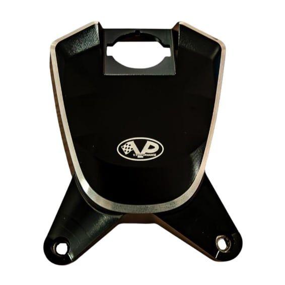 left hand engine cover. Black