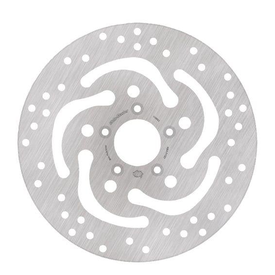 'Halo' rigid brake rotor. Left front