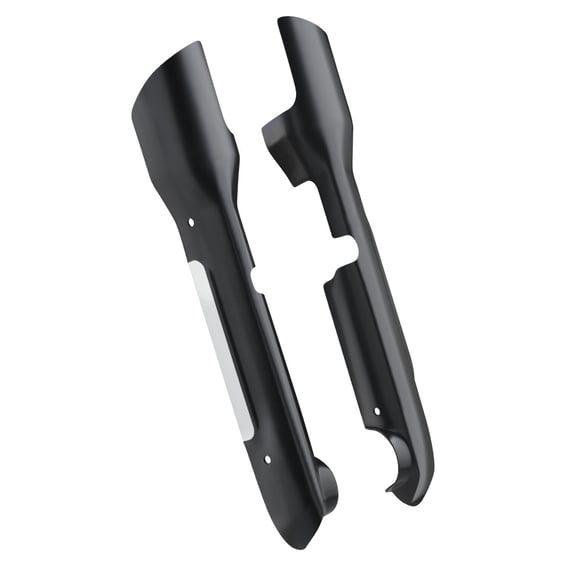 fork guards. Black gloss