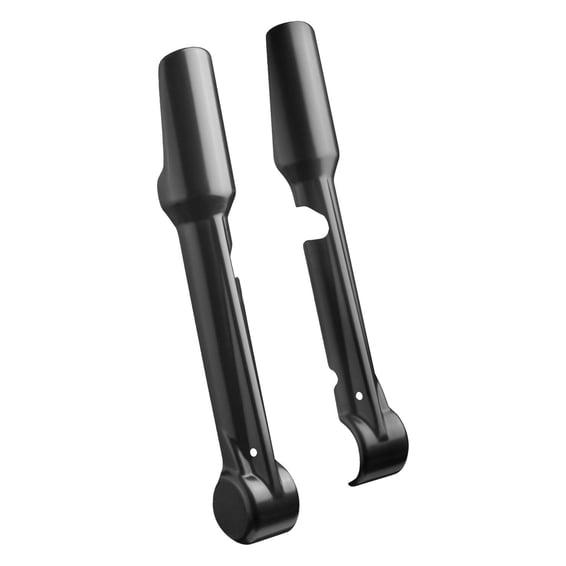 fork guards. Black