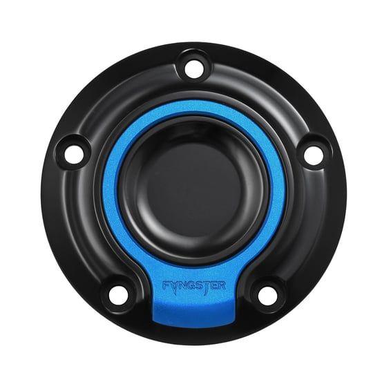 Point cover. Black blue