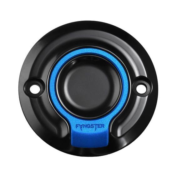 Point cover. Black blue