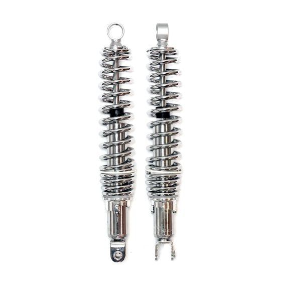 shock absorbers chrome no shrouds