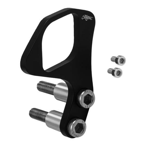 ignition relocation bracket, RHS. Black