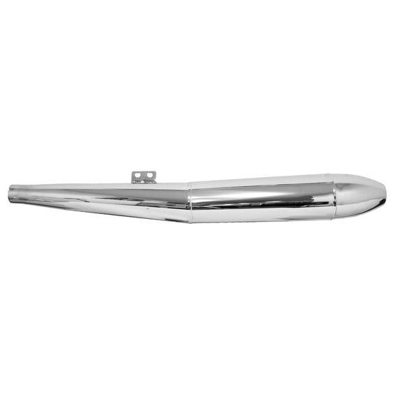 BMW muffler chrome left side