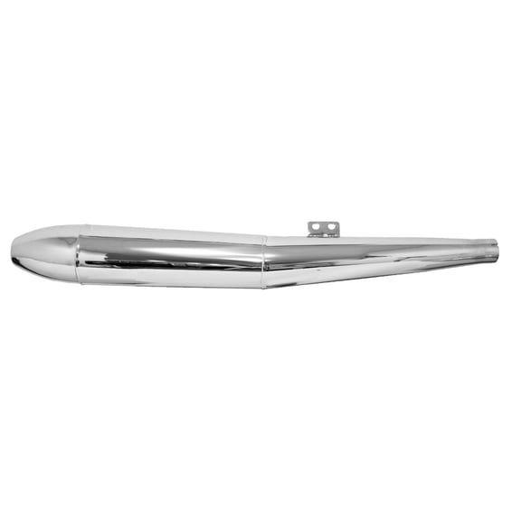 BMW muffler chrome right side