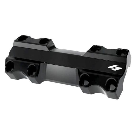 Isolated Riser 1" Top Plate. Black