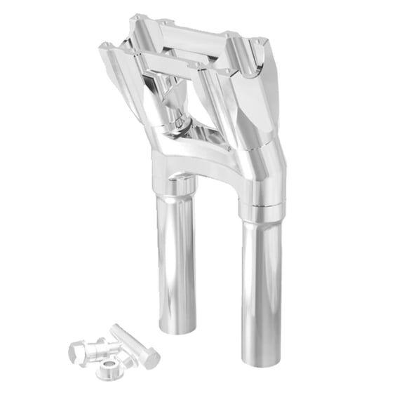 Topless Isolated Kickback Risers. 10" rise. Raw