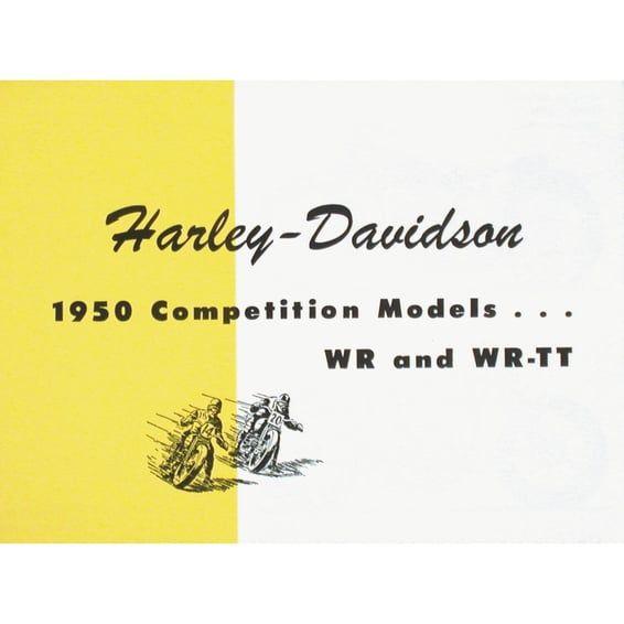 Specification folder 1950 WR, WR-TT