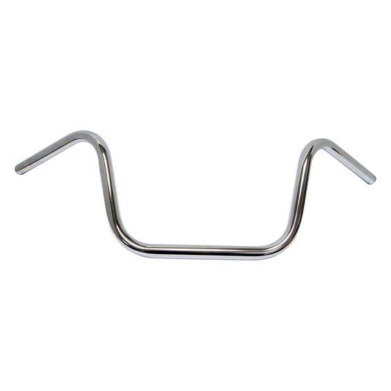 Apehanger handlebar, 10" rise, 1" chrome