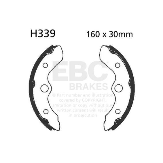 plain brake shoes
