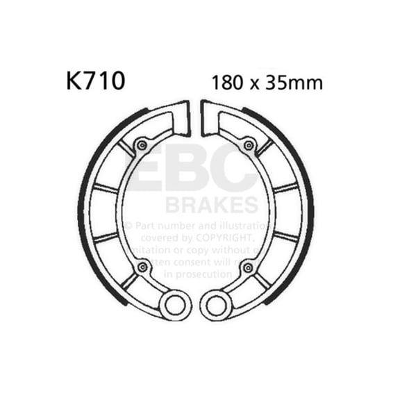 plain brake shoes