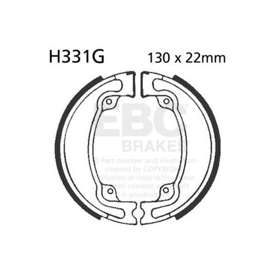 grooved brake shoes