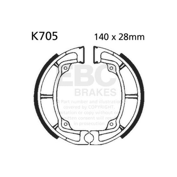 plain brake shoes