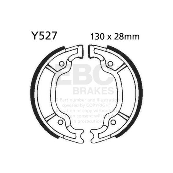 plain brake shoes