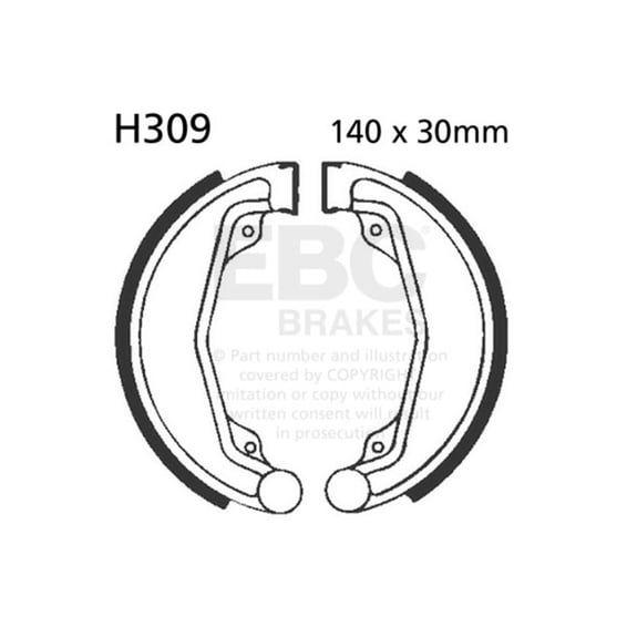 plain brake shoes