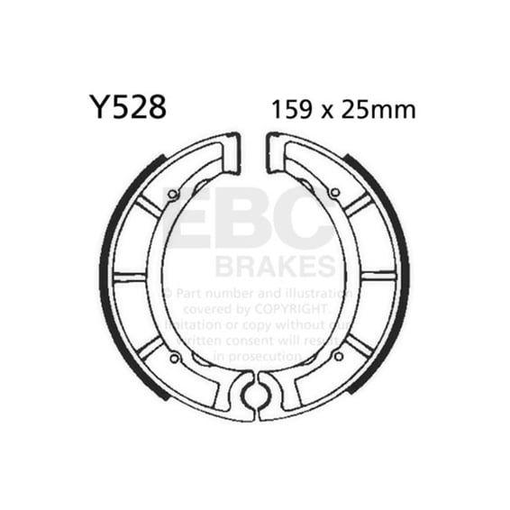 plain brake shoes