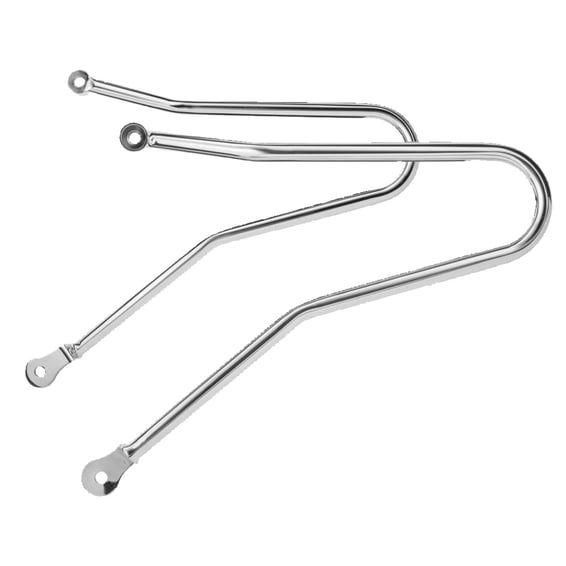 Triumph saddlebag support. Polished stainless