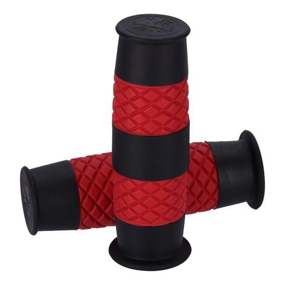 13 1/2 Outlaw grips black/red 1"