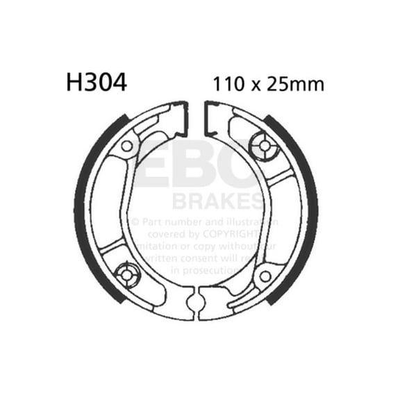 plain brake shoes