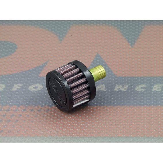 DNA crank case vent filter rubber top male round