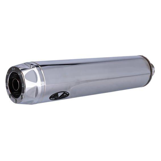 Rebel slip-on muffler. Chrome