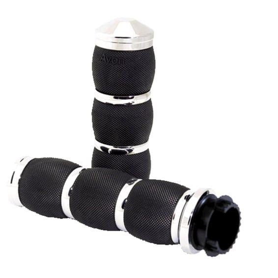 Avon MT Air Cushioned grips chrome