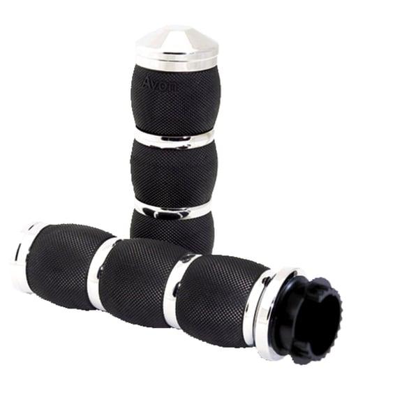 Avon MT Air Cushioned grips chrome
