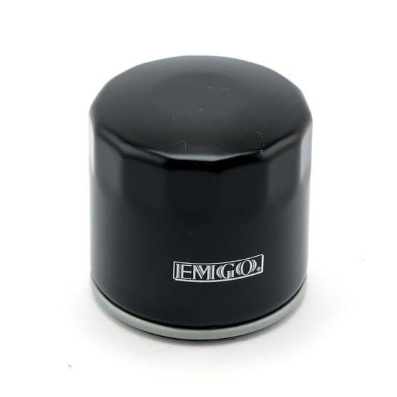 spin on oil filter black