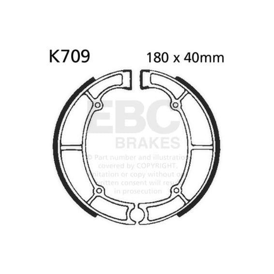 plain brake shoes
