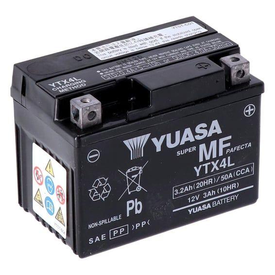 AGM battery, YTX4L-WC
