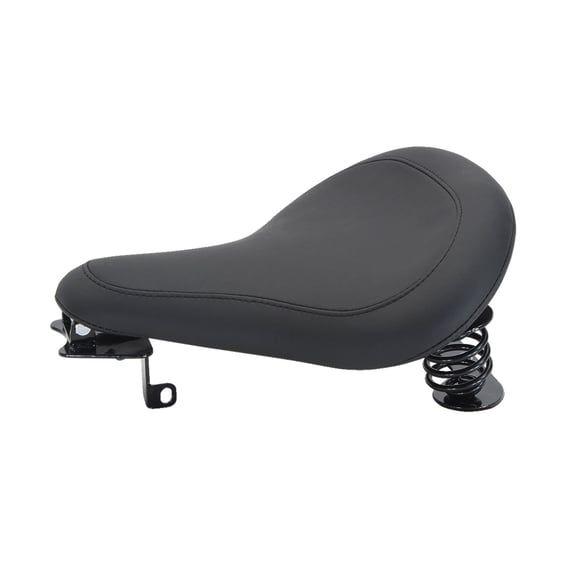 spring solo seat plain black