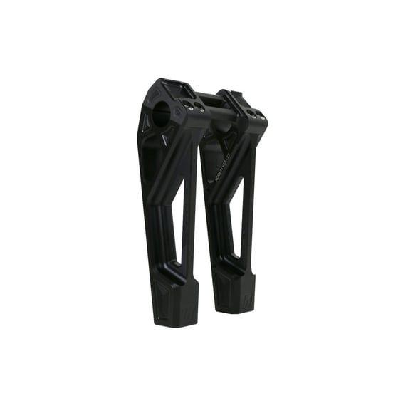 Universal Fastback risers 8". Black