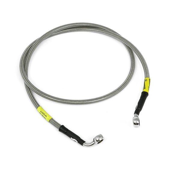 by Goodridge brake line front, stainless clear coated
