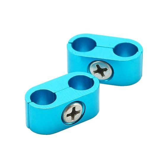 8mm spark plug wire separator. Smooth, blue