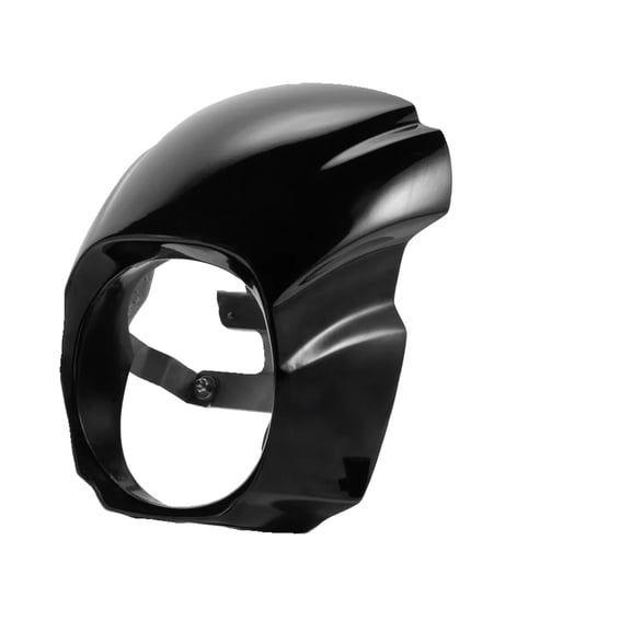 Tomahawk Series Headlight Fairing. Black