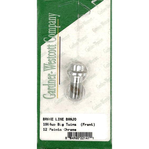 Brake banjo bolt 12-point head 7/16-24