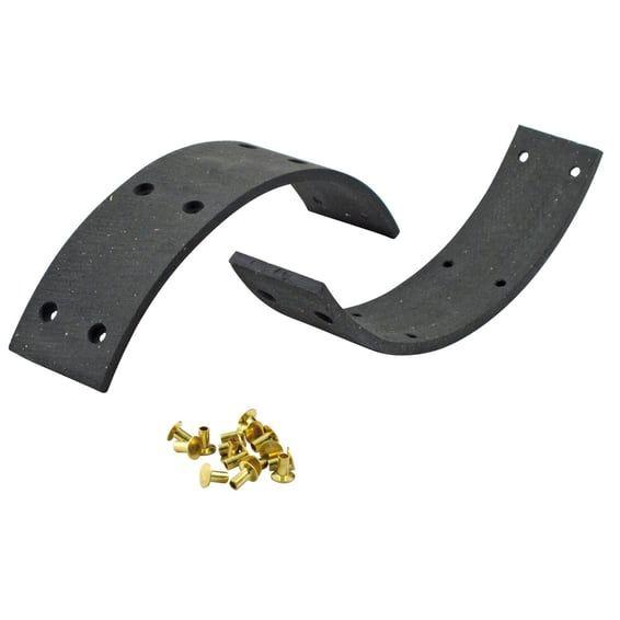Brake drum linings, rear