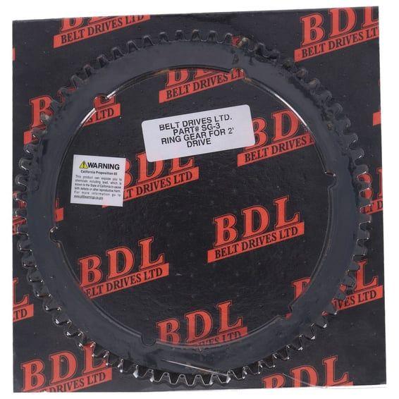 BDL, replacement starter ring gear, SG-3