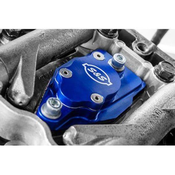 billet head breather kit for Twin Cam