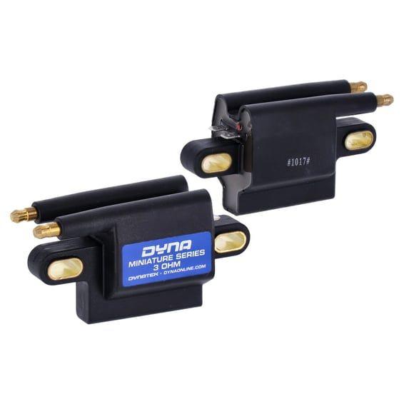 Dyna Miniature coil set. Dual tower, 12V, 3 ohm