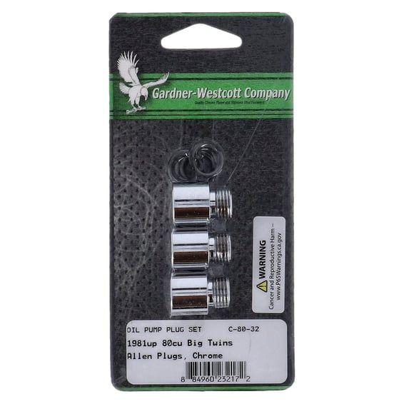 Oil pump and crankcase plug set