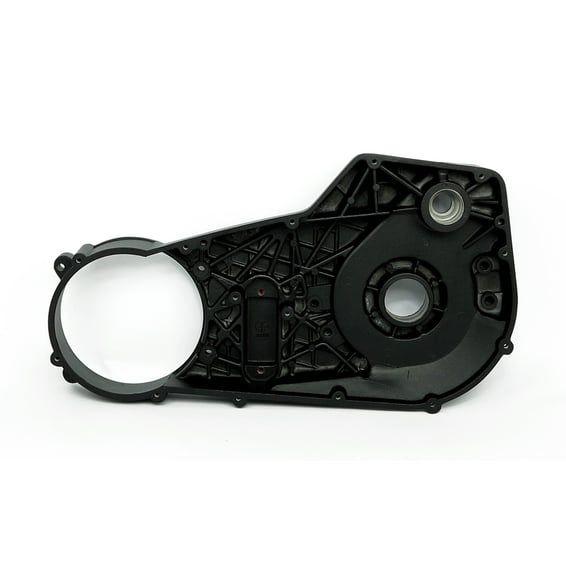 Inner primary cover. Black powder coated