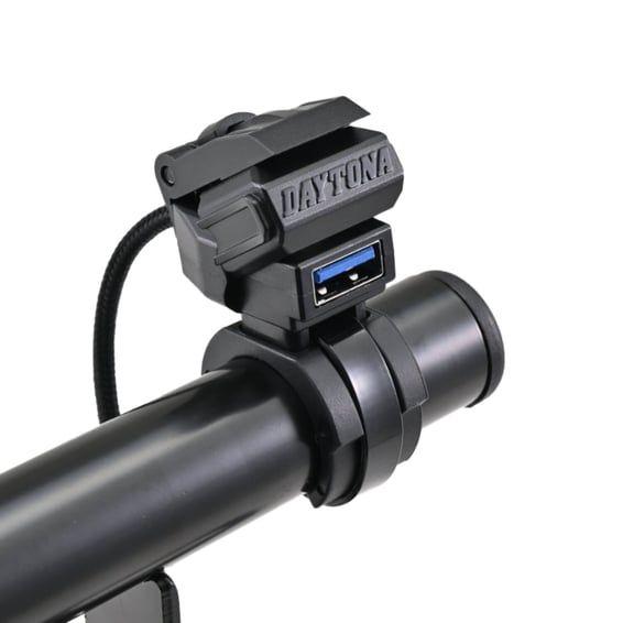 handlebar mounted USB-A charge port kit