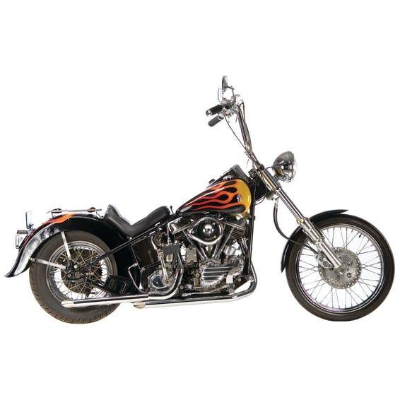 Drag pipes (40"). Chrome