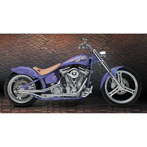Drag pipes (40"). Chrome
