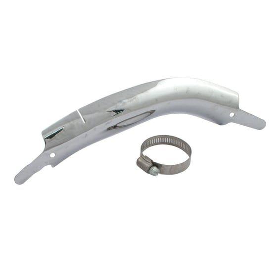 FLT front header heat shield chrome