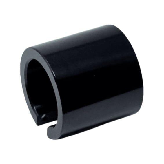 NAMZ, neutral switch cover, smooth. Black